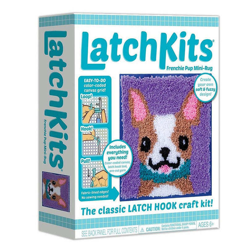 Kahootz LatchKits Puppy latch hook craft kit