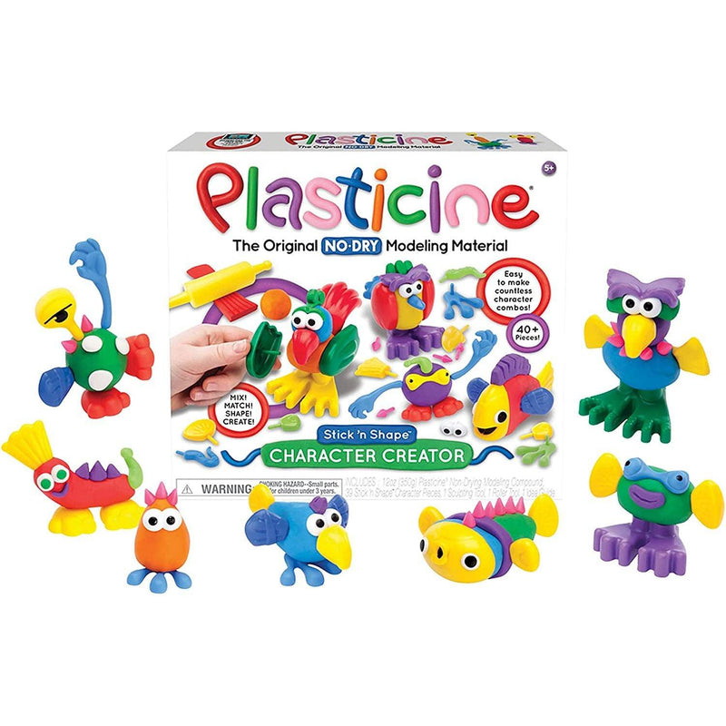 Kahootz Plasticine Character Creator modeling kit