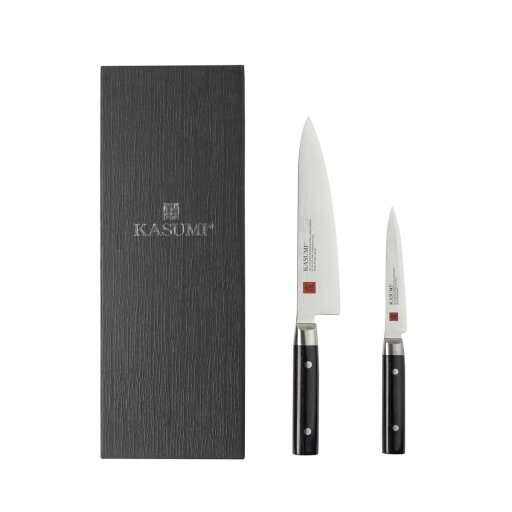 Kasumi - Damascus - Chef's and Utility Knife Set (Set of 2) — product image 1