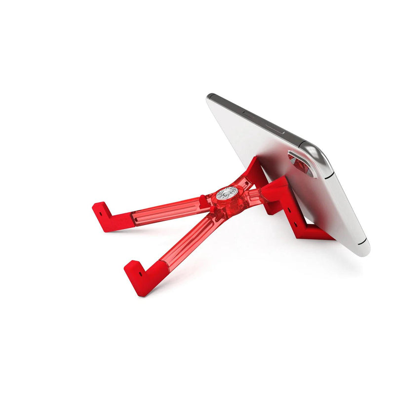Keko universal phone stand, red - stand supporting phone