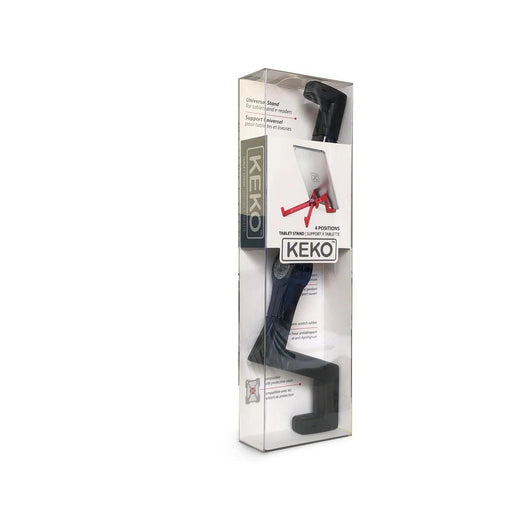 Keko universal tablet stand, black - retail package