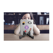Keko universal tablet stand, black - tablet in use