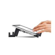 Keko universal tablet stand, clear - tablet in low viewing angle