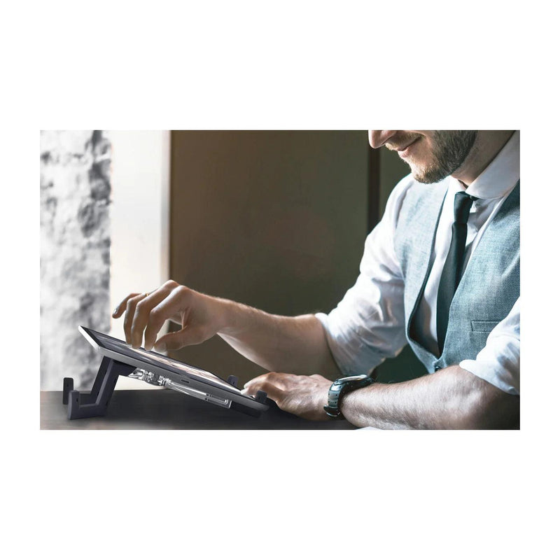 Keko universal tablet stand, clear - tablet at desk