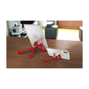 Keko universal tablet stand, red - stands supporting tablet and phone