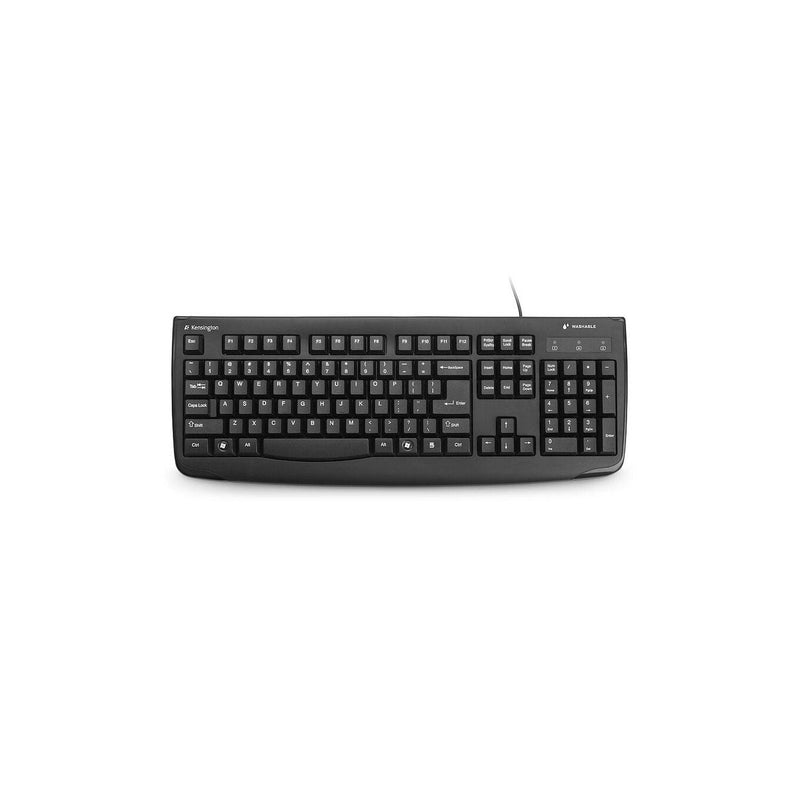 Kensington - Pro Fit - Washable Wired USB Keyboard — Black — product photo