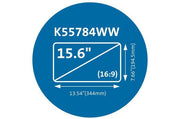 Kensington - FP156W9 - 15.6 in Laptop Privacy Screen — 39.6 cm, 16:9 — gallery image 2