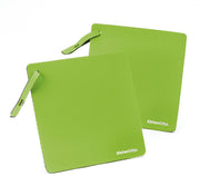 Kitchen Grips - Pot Grabber 18cm/7" Lime/Black FLXaPrene 2pc Set - Limolin 