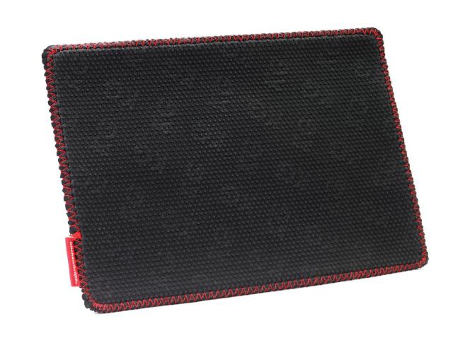 Kitchen Grips - Trivet Rectangular 33x23cm/13x9" Black FLXaPrene - Limolin 
