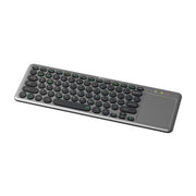 Klipxtreme - Keyboard Bluetooth or Wireless 2.4Ghz KeyGlider with Touch Pad Ultra Thin & Lightweight PCs Laptops TVs PC/Mac/iOS/Android - Limolin 