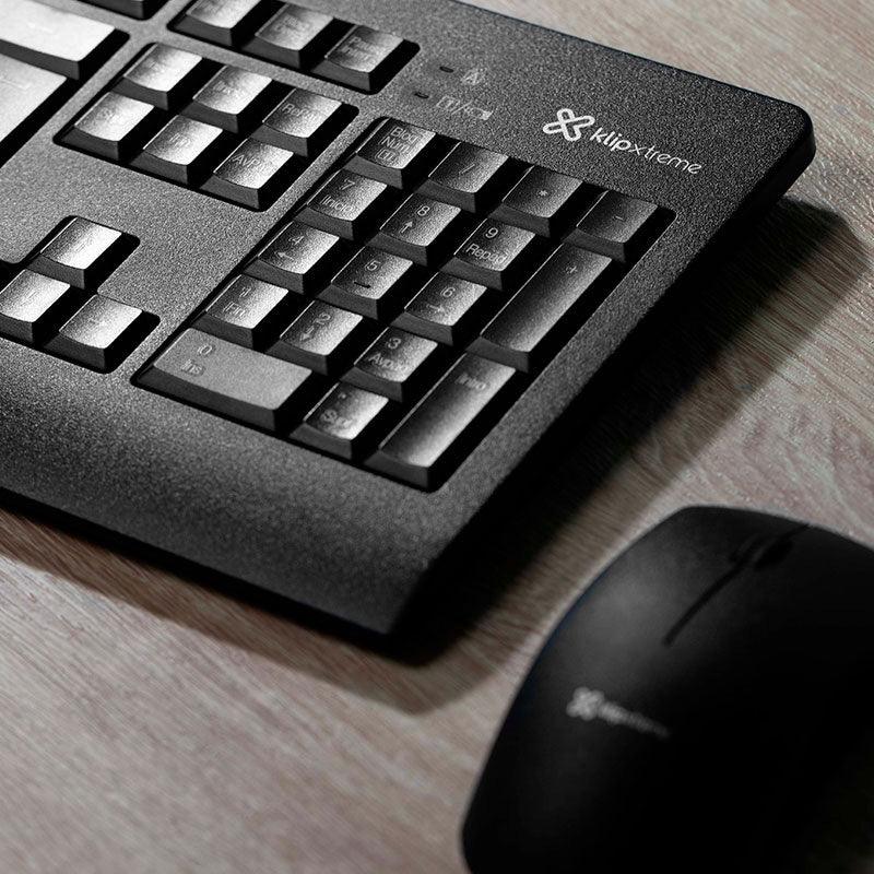 Klipxtreme - Keyboard & Mouse Combo Kit Wireless Set (KCK - 265E) - Limolin 