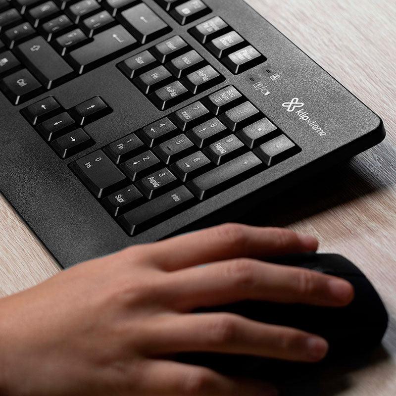 Klipxtreme - Keyboard & Mouse Combo Kit Wireless Set (KCK - 265E) - Limolin 