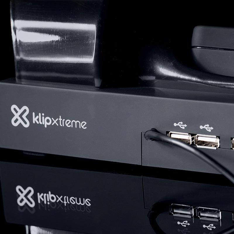 Klipxtreme - Laptop Stand 4 USB with Cooling Fan Black (KNS - 110B) - Limolin 