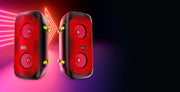 Klipxtreme - Speaker Bluetooth Party BoomFire 1200W 2x 4in Subwoofers TWS - Limolin 