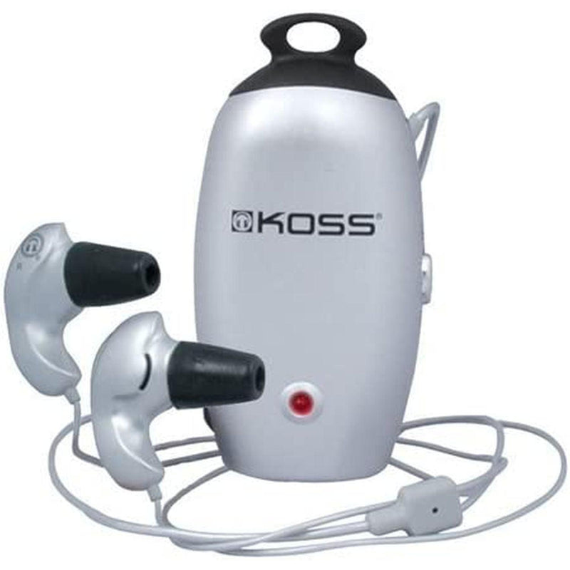 Koss - QZ77 - Noise-Reducing In-Ear Headphones | Silver