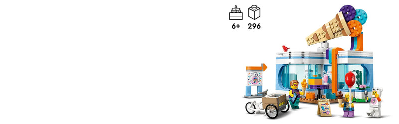LEGO - City - Ice-Cream Shop - 296 Pcs - 60363 - Limolin 