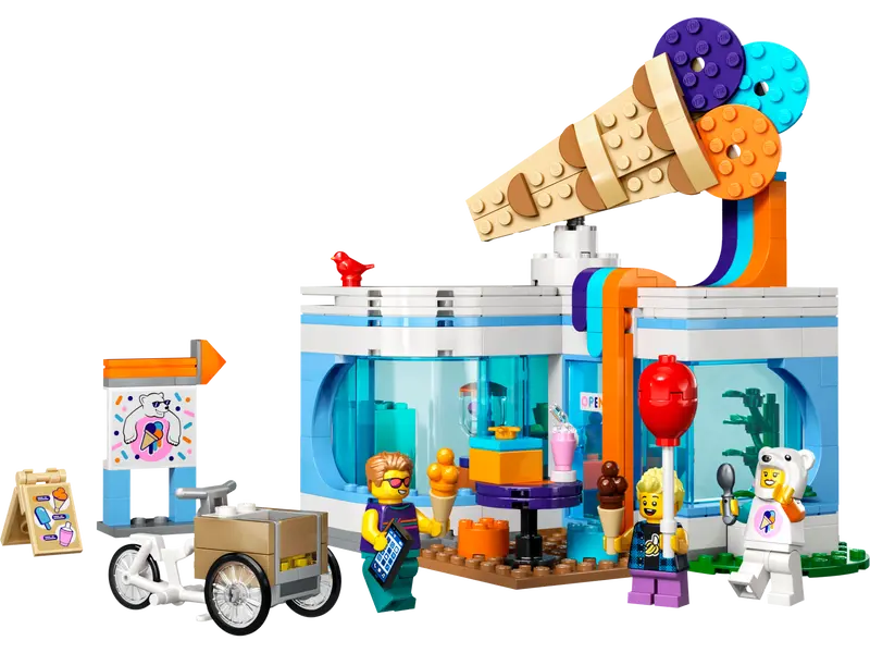 LEGO - City - Ice-Cream Shop - 296 Pcs - 60363 - Limolin 