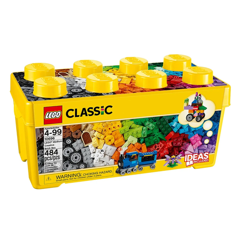 LEGO - Classic - Medium Creative Brick Box - 484 Pcs - 10696 - Limolin 