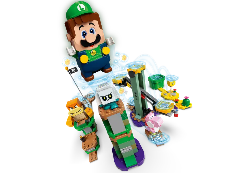 LEGO - Super Mario - Adventures With Luigi Starter Course - 280 Pcs - 71387 - Limolin 