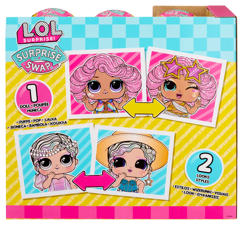 L.O.L. Surprise! - Surprise Swap Tots Doll (Single Random Pick) — interchangeable doll styles