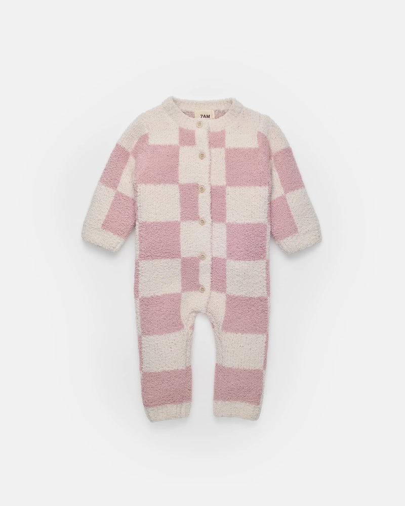 Jumpsuit - Checkers Fuzzy