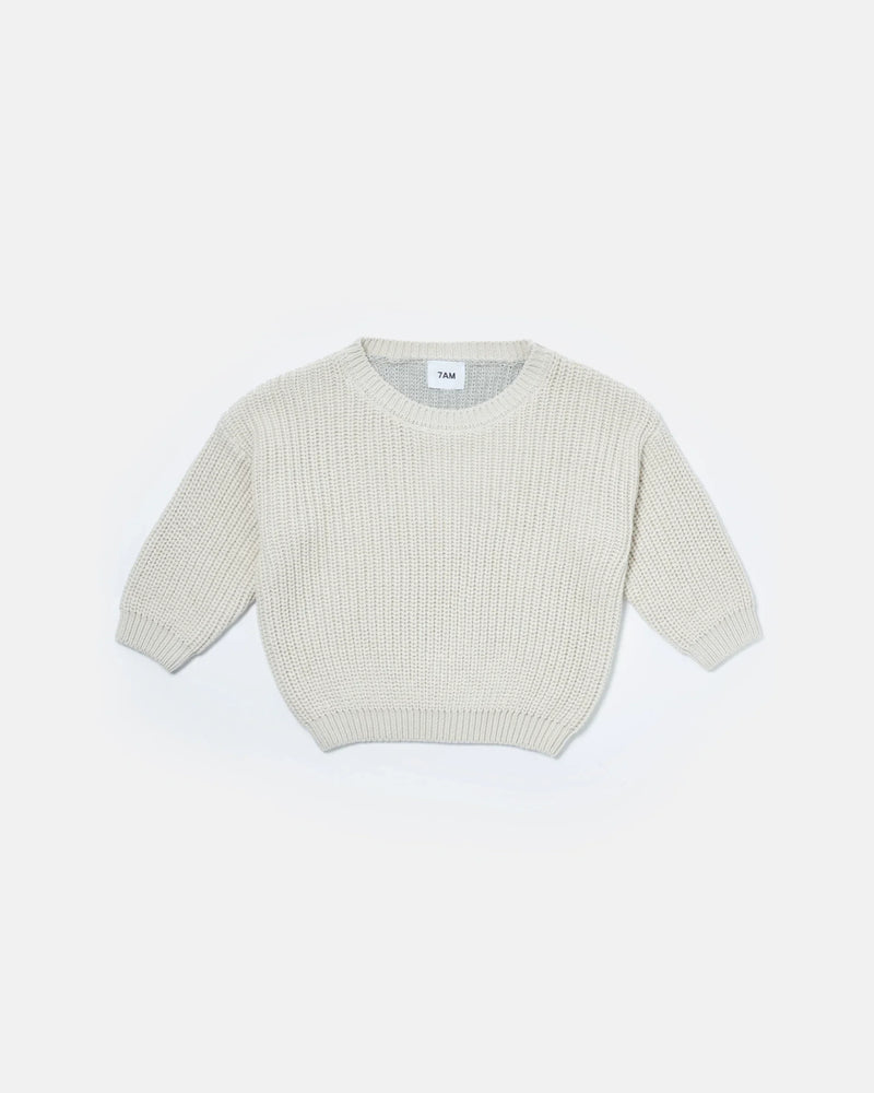 7AM Enfant - Boxy Sweater - Chunky