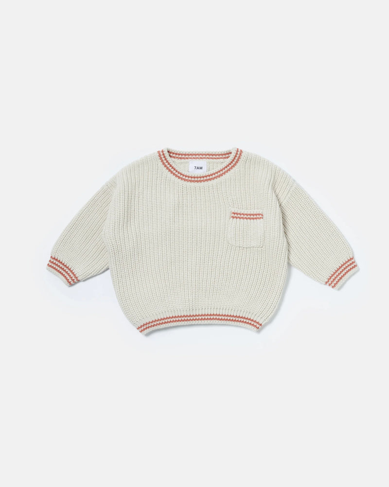 7AM Enfant - Boxy Sweater - Chunky Tennis