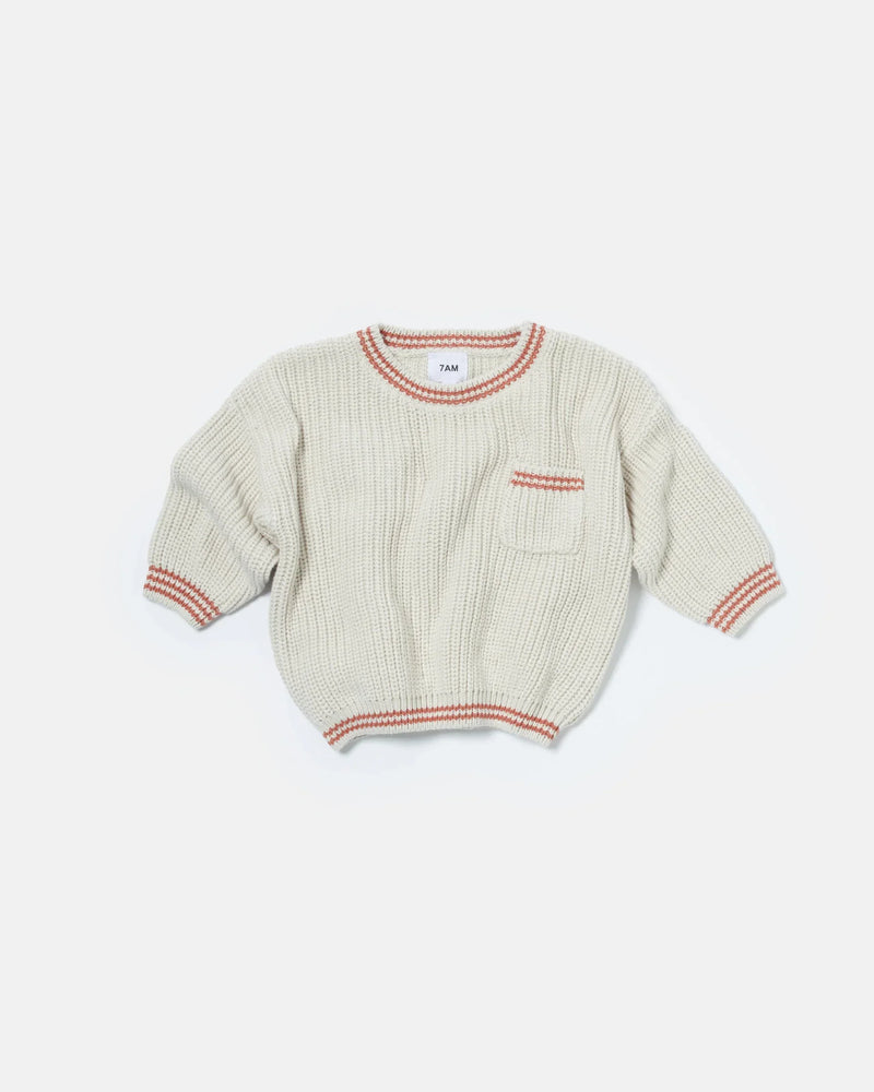 7AM Enfant - Boxy Sweater - Chunky Tennis