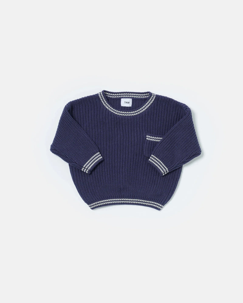 7AM Enfant - Boxy Sweater - Chunky Tennis