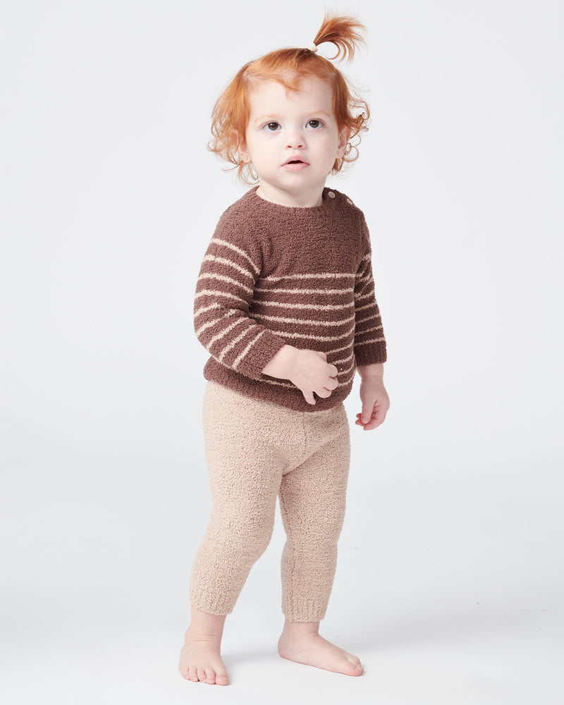 7AM Enfant - Long Sleeve Top Striped - Fuzzy