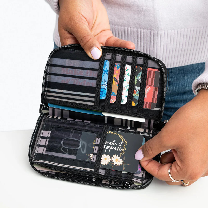 LUG - Whirly Love RFID Wristlet Wallet - Limolin 
