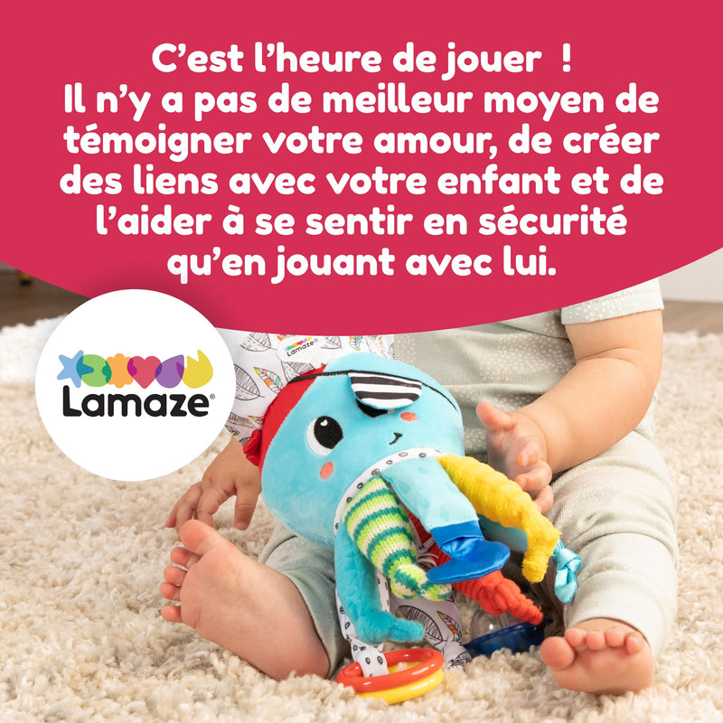 Lamaze - CAPTAIN CALAMARI PLAY AND GROW - Limolin 