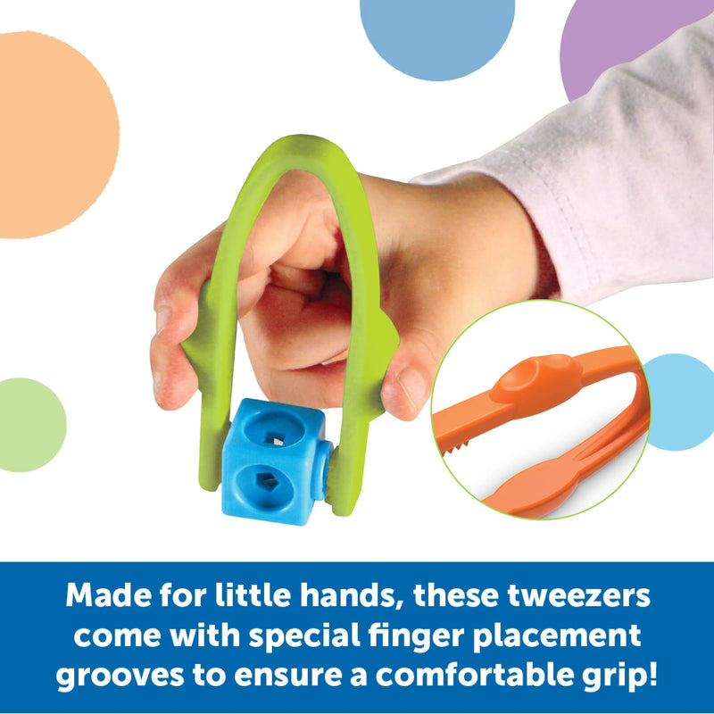 Learning Resources - Easy-Grip Tweezers - Limolin 