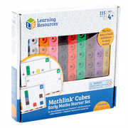 Learning Resources - Mathlink Cubes, Early Math Activity Set