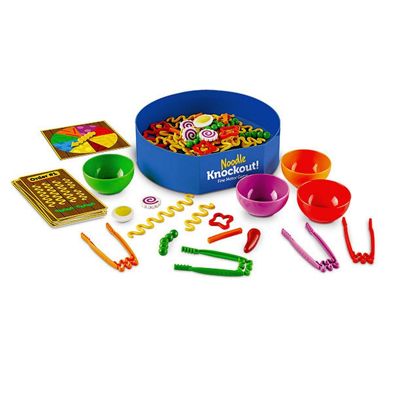 Learning Resources - Noodle Knockout - Ramen Fine Motor Game - Limolin 