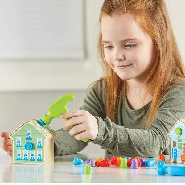 Learning Resources - Number Nails! Fine Motor Math Game - Limolin 