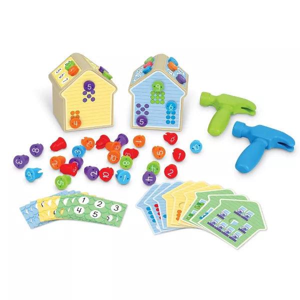 Learning Resources - Number Nails! Fine Motor Math Game - Limolin 