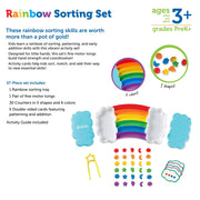 Learning Resources - Rainbow Sorting Trays - Limolin 