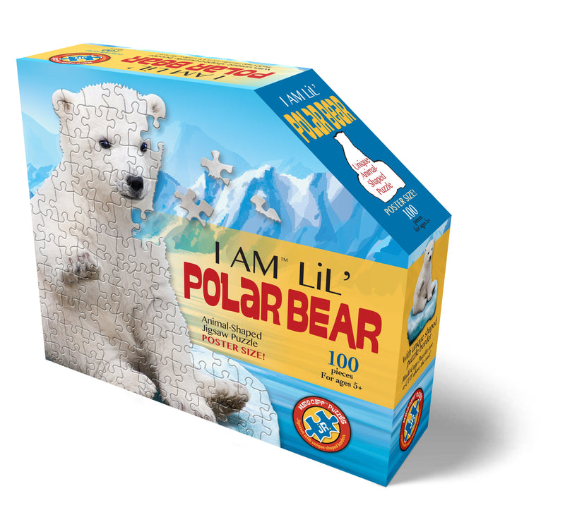 Madd Capp Puzzles - 100 Piece Puzzle - I Am Lil' Polar Bear - view 3