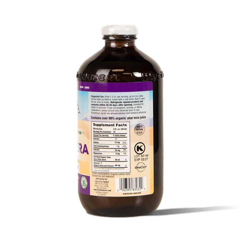 Lily of the Desert - Preservative Free Inner Fillet Aloe Vera Juice — 32 fl oz / 946 mL — image 2