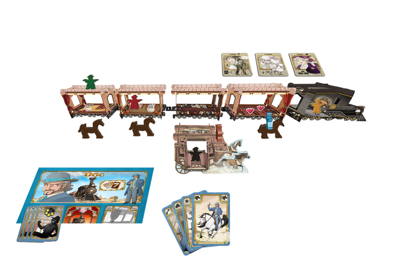 Ludonaute - Colt Express - Chevaux Et Diligence - Limolin 