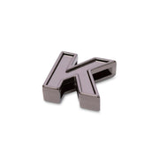 LUG - Gunmetal Letter Bag Charm