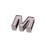 LUG - Gunmetal Letter Bag Charm