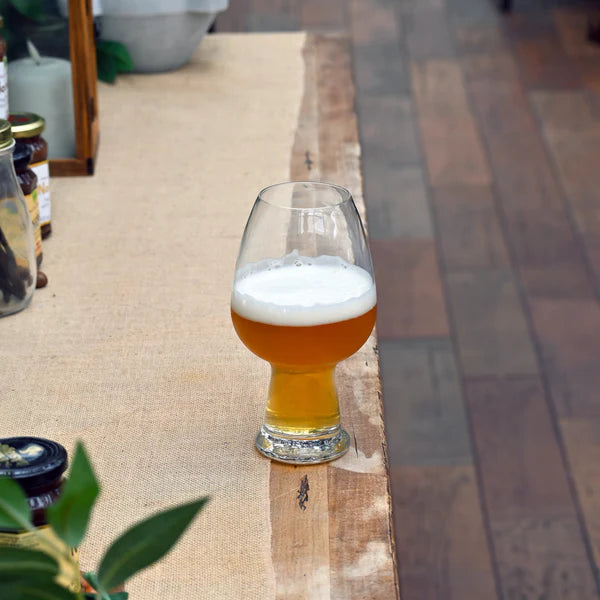 Luigi Bormioli - BIRRATEQUE 265 OZ WHEAT BEER GLASSES (SET of 2) - Limolin 
