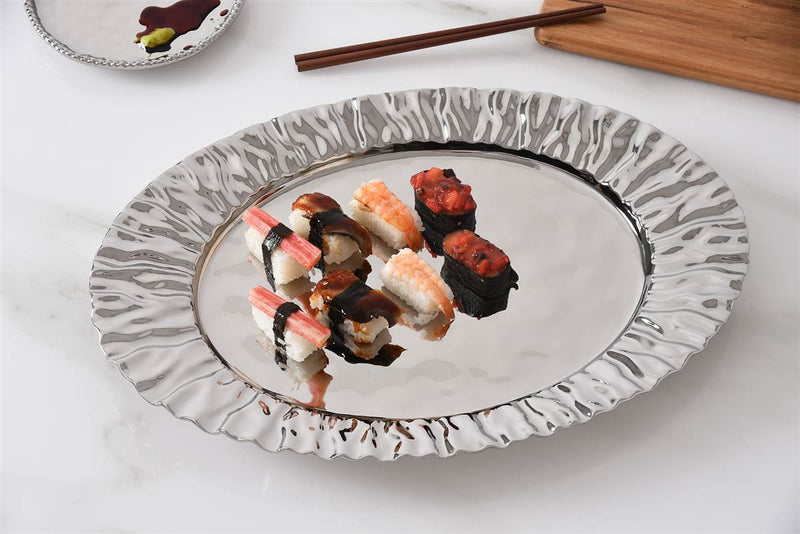 Pampa Bay - Grand plat de service Mascali Argento