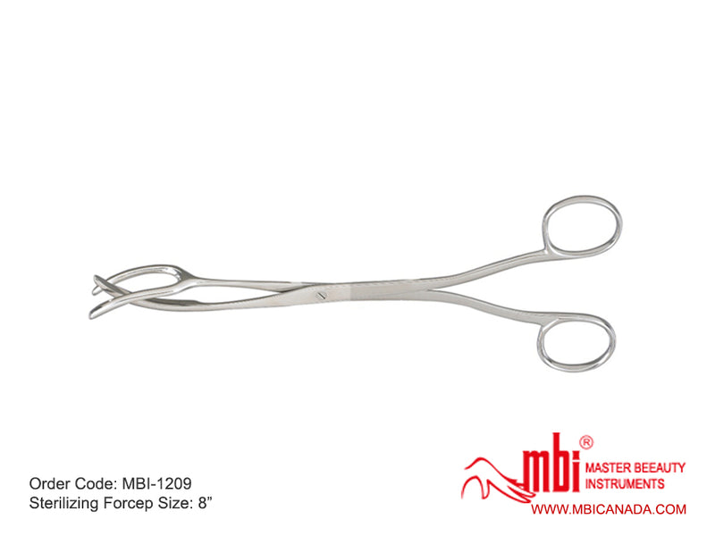 MBI - Sterilizing Forcep | 20.3 cm / 8 in