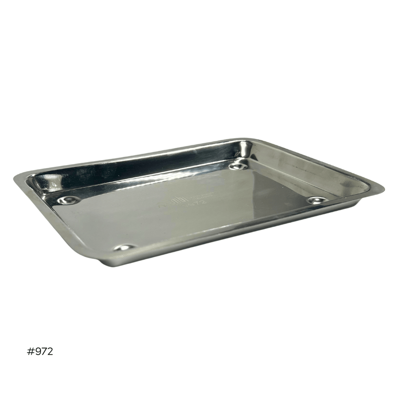 MBI - 972 Instrument Tray | 7.75 × 5.5 in / 19.7 × 14 cm – Instrument tray side view
