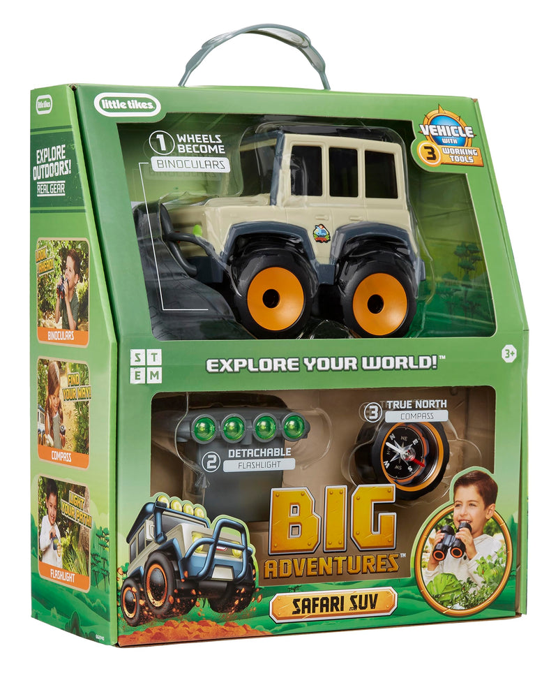 MGA Games - Big Adventures Binocular Searching Safari Suv - Limolin 