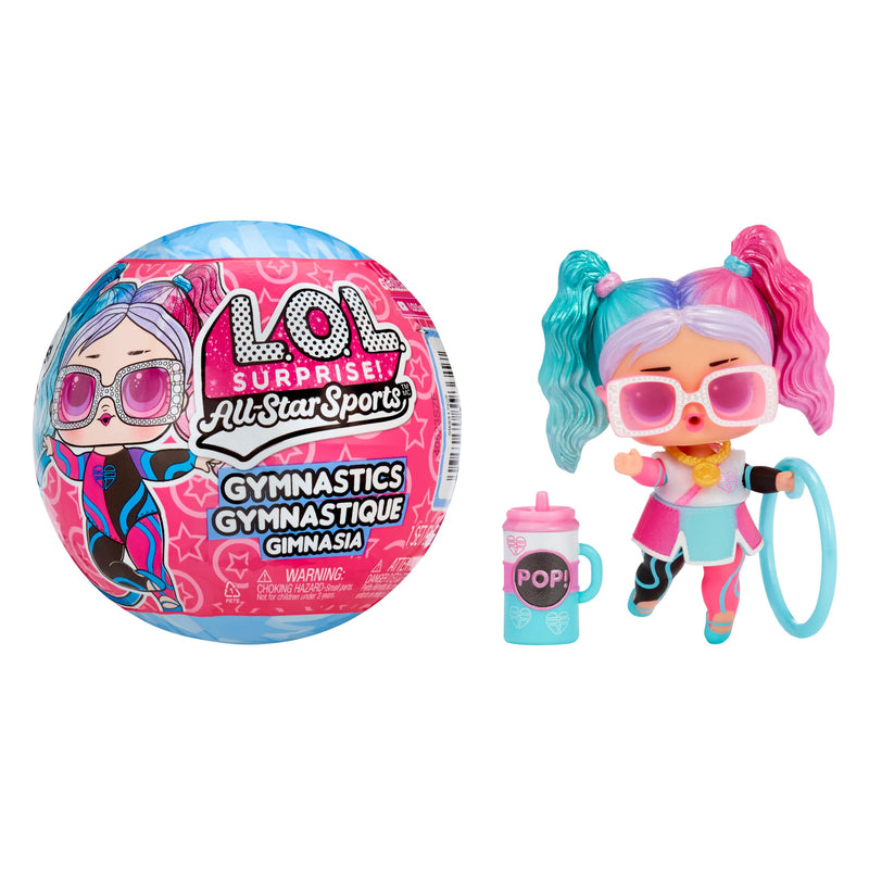 L.O.L. Surprise! - All Star Sports Gymnastics Doll (Single Random Pick) — product and packaging