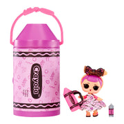 L.O.L. Surprise! Loves Crayola - Color Me Studio Doll (Single Random Pick) — product and packaging